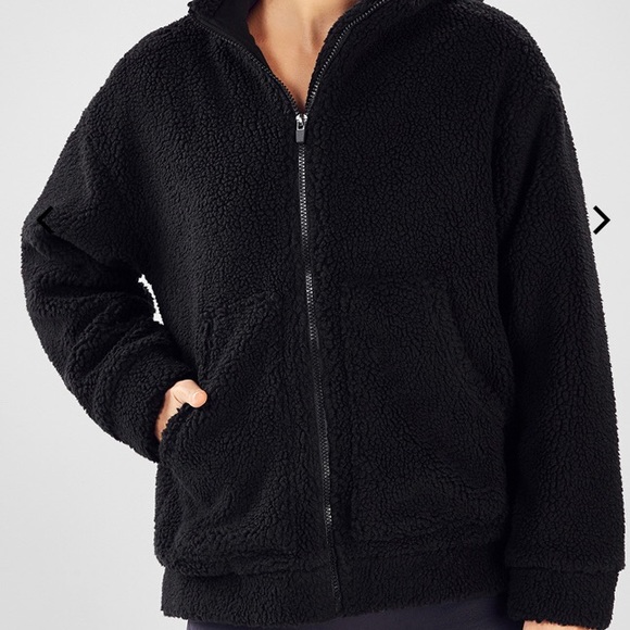 Fabletics Lotta cocoon zip hoodie - Picture 1 of 5